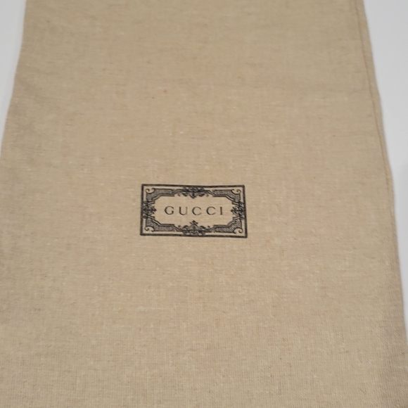 Gucci beige linen dust bag storage travel - Picture 3 of 7
